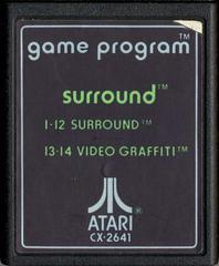 Surround [Text # Side Label] - (Game Only) (Atari 2600)