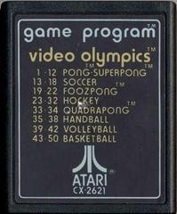 Video Olympics [Text # Side Label] - (Game Only) (Atari 2600)