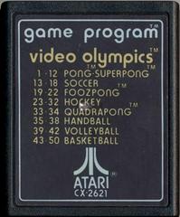 Video Olympics [Text # Side Label] - (Game Only) (Atari 2600)
