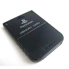 PS1 Memory Card [Black] - (Pre-Played) (Playstation)