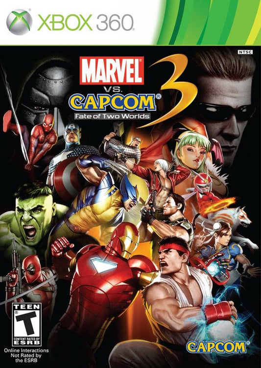 Marvel Vs. Capcom 3: Fate of Two Worlds - (Complete) (Xbox 360)