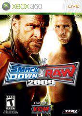 WWE Smackdown vs. Raw 2009 - (Complete) (Xbox 360)