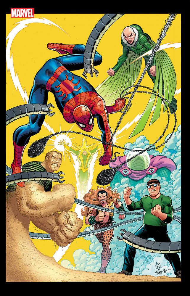 Amazing Spider-Man 34 John Romita Jr. & John Romita Sr. Full Art Variant