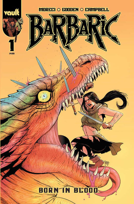 Barbaric Born In Blood #1 Cover B Howell Premium Variant