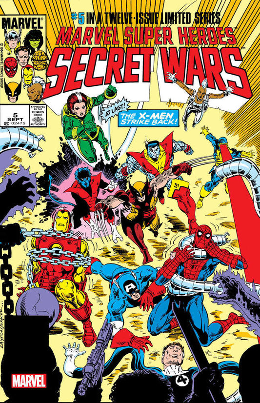 Msh Secret Wars Facsimile Edition #5 Foil Variant