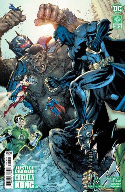 Justice League vs Godzilla vs Kong #7 (Of 7) - Cover B Jim Lee & Scott Williams Card Stock Variant
