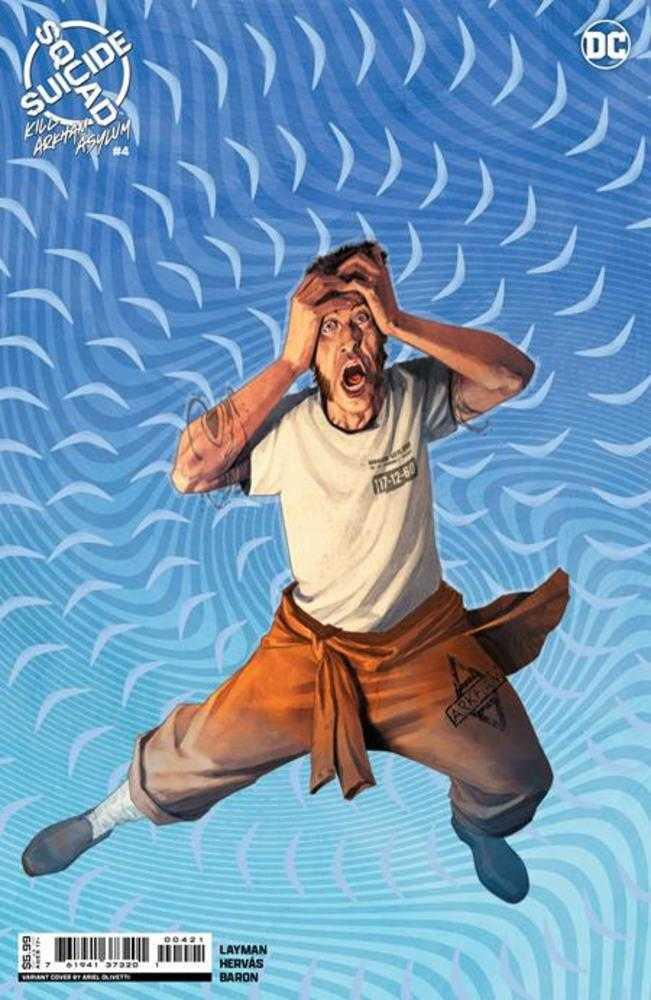 Suicide Squad Kill Arkham Asylum #4 - (Of 5) Cover B Ariel Olivetti Card Stock Variant (Mature)