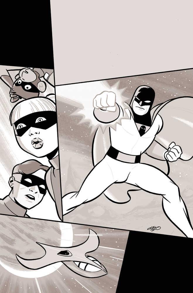 Space Ghost #1 Cover P 30 Copy - Variant Edition Cho Line Art Virgin
