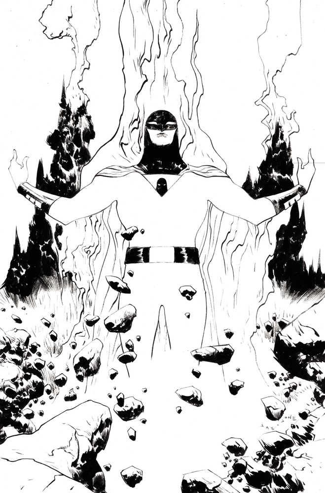 Space Ghost #1 Cover Q 40 Copy - Variant Edition Lee Line Art Virgin