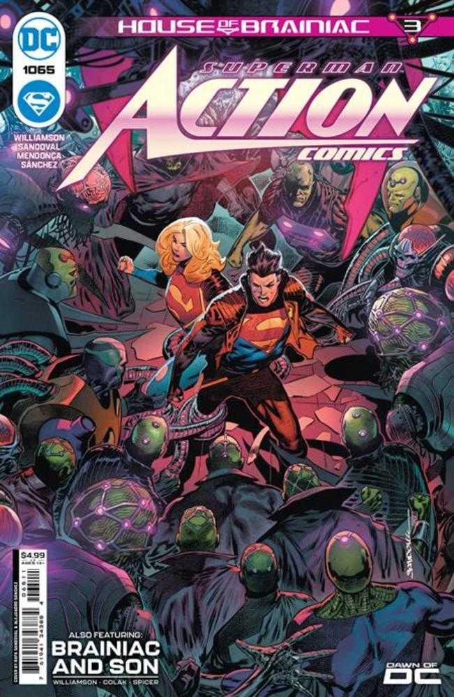 Action Comics #1065 - Cover A Rafa Sandoval (House Of Brainiac)
