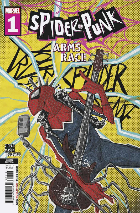 Spider-Punk: Arms Race #1 - David Baldeon 2nd Print Variant