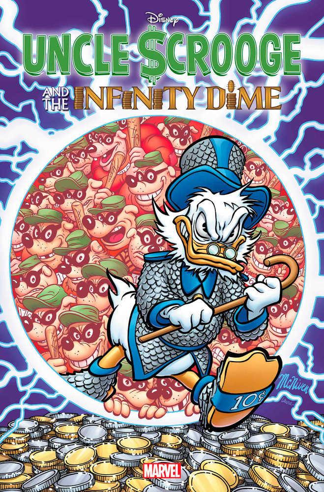 Uncle Scrooge Infinity Dime #1 Steve Mcniven Foil Variant
