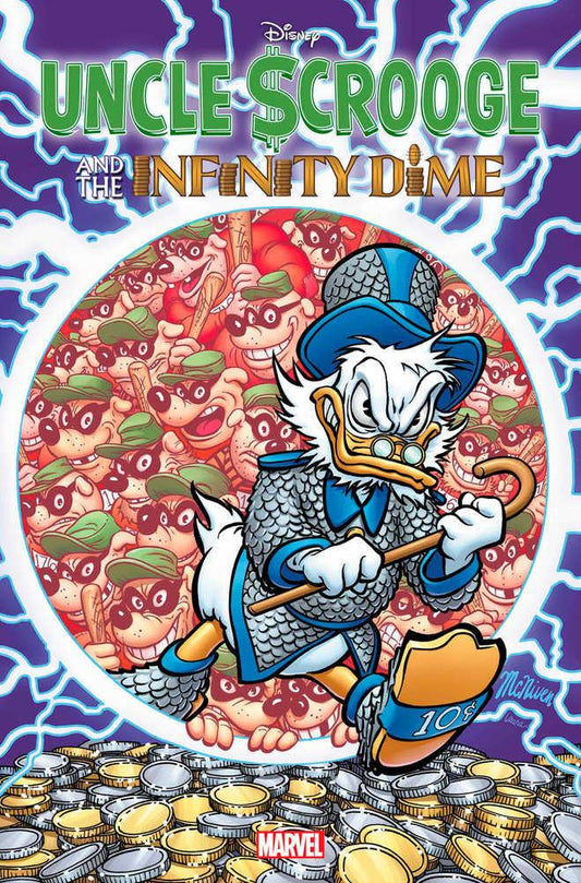Uncle Scrooge Infinity Dime #1 Steve Mcniven Foil Variant