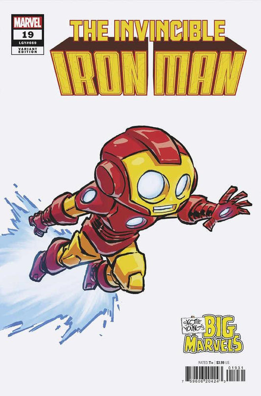 Invincible Iron Man #19 Skottie Young Big Marvel Variant