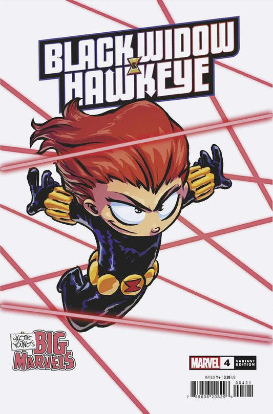 Black Widow And Hawkeye #4 - Skottie Young Big Marvel Variant