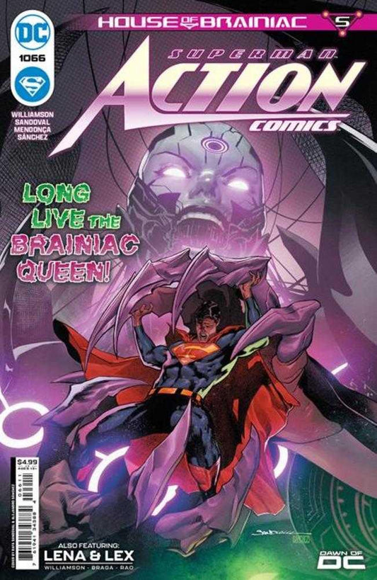 Action Comics #1066 - Cover A Rafa Sandoval (House Of Brainiac)