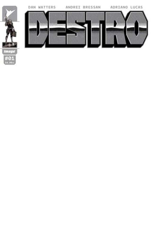 Destro #1 (Of 5) - Cover H Blank Sketch Variant