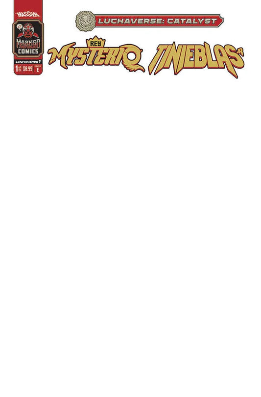 Luchaverse #1 Catalyst Cover E Blank Sketch Lmt 2000 (Mature)