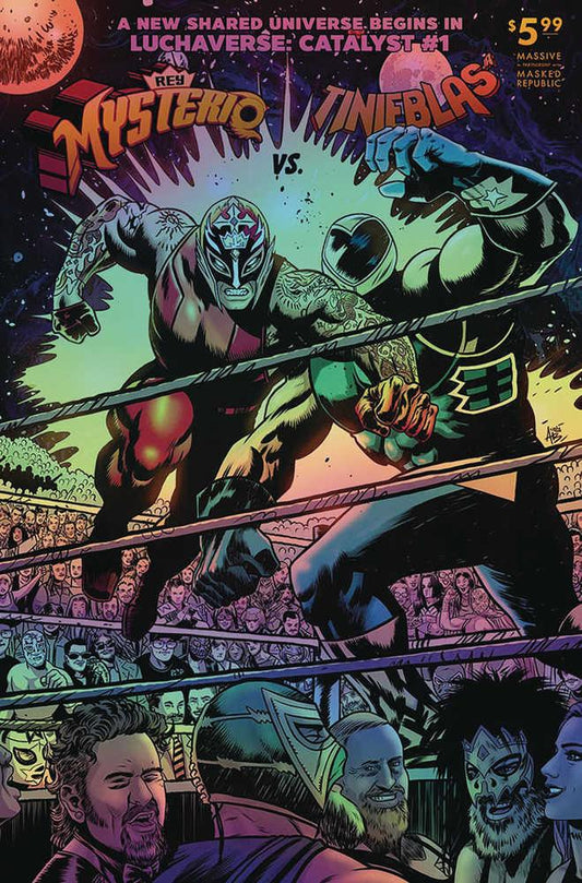 Luchaverse #1 Catalyst Cover K Superman V Ali Foil Variant (Mature)