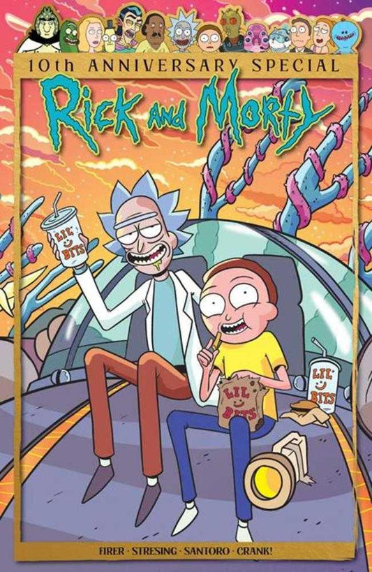 Rick And Morty 10th Anniversary Special #1 (One Shot) - Cover A Marc Ellerby Wraparound