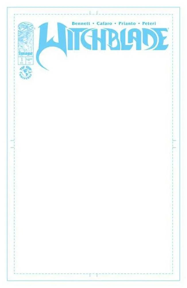 Witchblade #1 (2024) Cover C Blank Sketch Variant