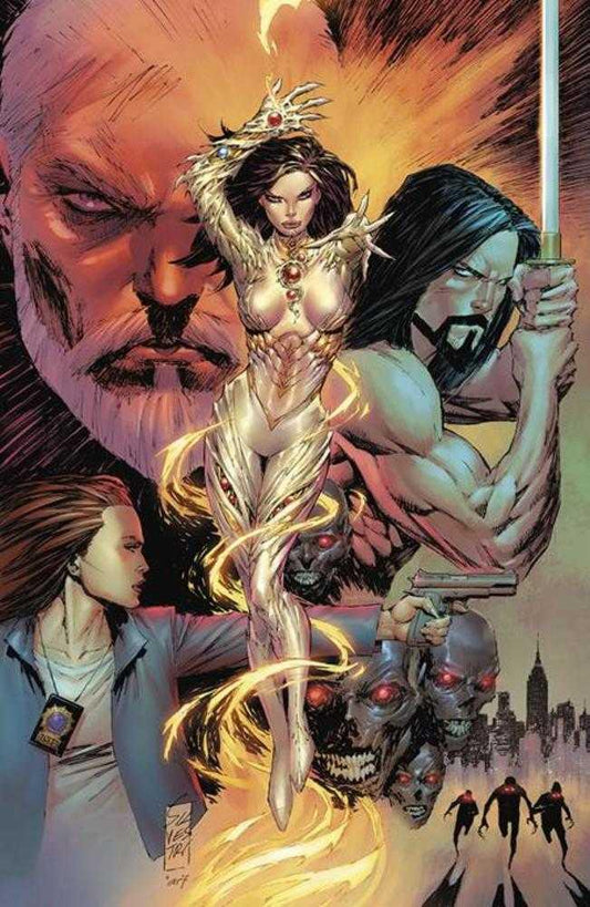 Witchblade #1 (2024) Cover E 1 in 25 - Marc Silvestri & Arif Prianto Full Art Variant