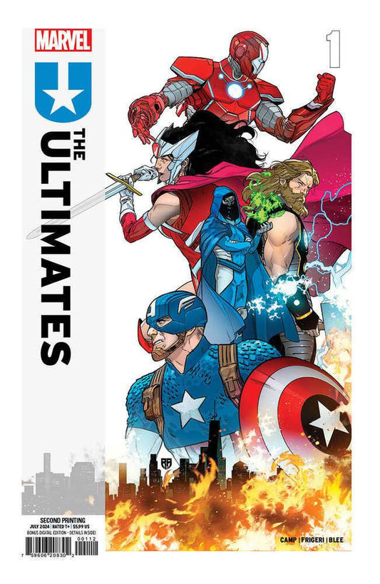 Ultimates #1 2nd Print Silva Variant