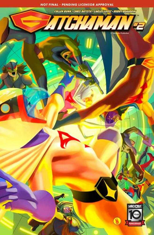 Gatchaman #2 Cover A - Inaki Miranda