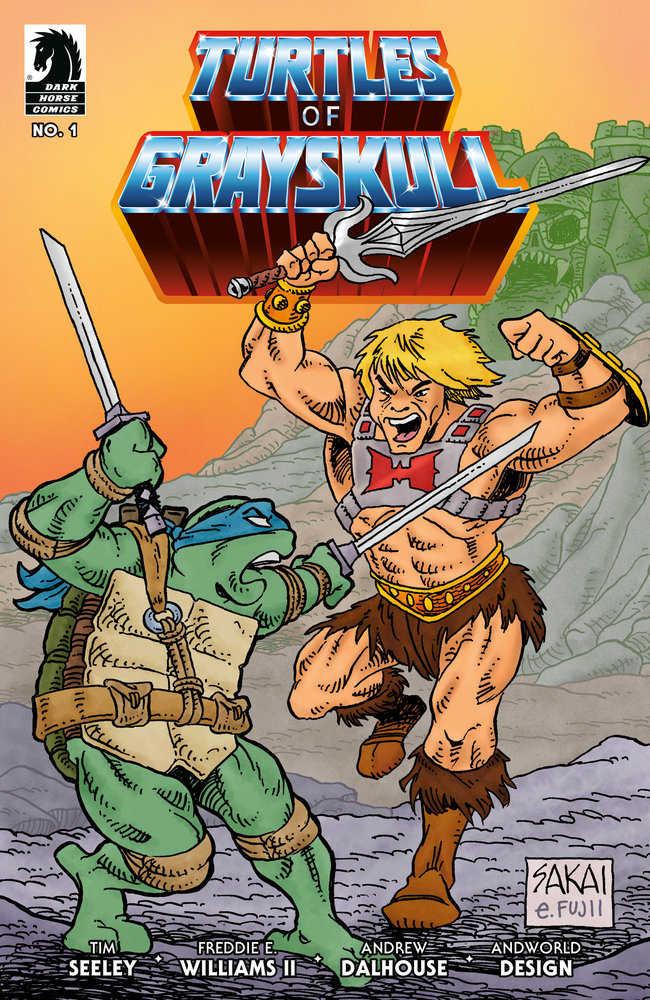 Masters Of The Universe/Teenage Mutant Ninja Turtles: Turtles Of Grayskull #1 (Cover B) (Stan Sakai)