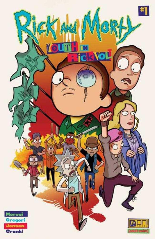 Rick And Morty Youth In Rickvolt #1 Cover A Gregori (Mature)