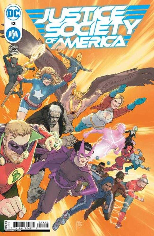 Justice Society Of America #12 (Of 12) - Cover A Mikel Janin