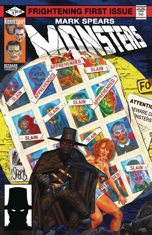 Mark Spears Monsters #1 Cover I  50 Copy Free Variant Edition