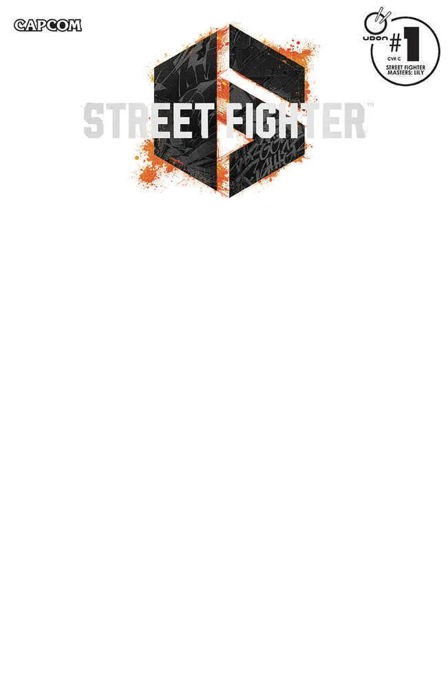 Street Fighter Masters Lily #1 - Cover C Blank Sketch