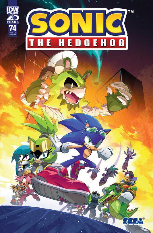 Sonic The Hedgehog #74 - Cover A (Arq)