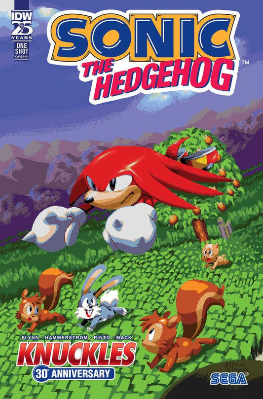 Sonic The Hedgehog Knuckles 30th Annual Special #1 10 Copy