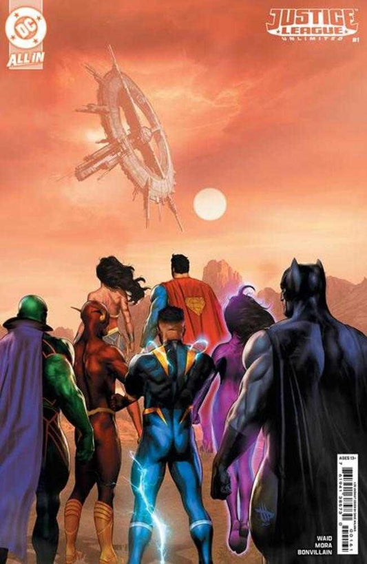 Justice League Unlimited #1 Cover I 1 in 25 - Dave Wilkins Card Stock Variant