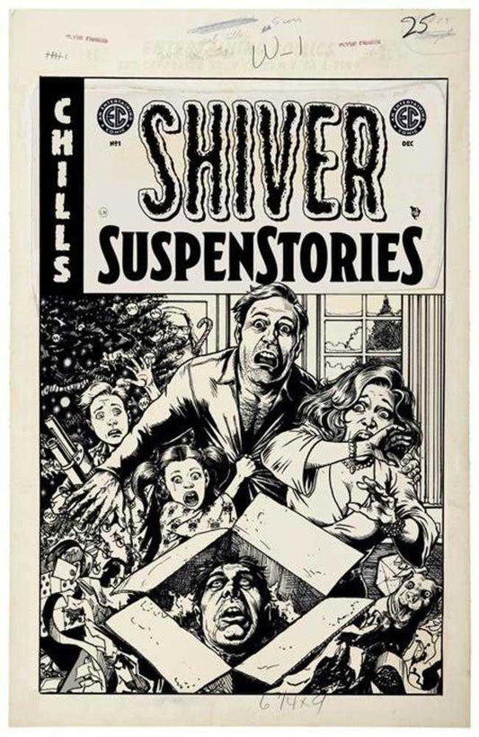 EC Shiver Suspenstories #1 Cover D 20 Copy Variant Edition Robertson Bw
