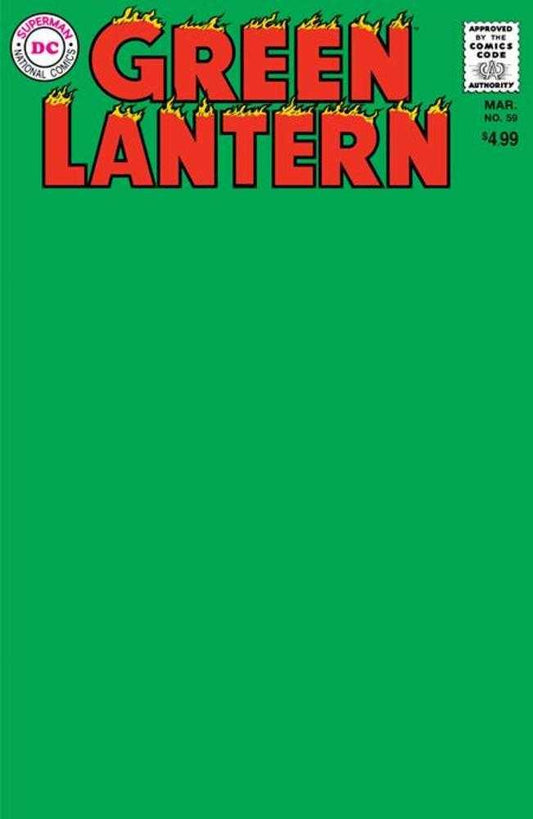 Green Lantern #59 Facsimile Edition - Cover C Blank Variant