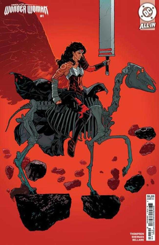 Absolute Wonder Woman #1 - 2nd Print CVR B Jeff Spokes Variant