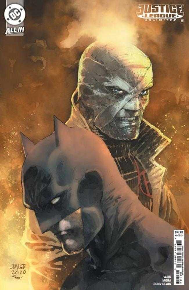 Justice League Unlimited #1 - Cover M Jim Lee Hush Card Stock Variant