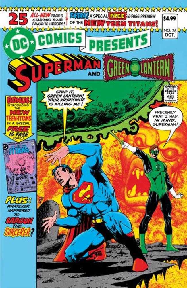 DC Comics Presents #26 - Facsimile Edition Cover A Jim Starlin