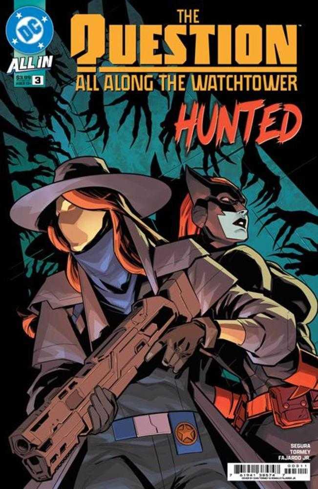 Question All Along The Watchtower #3 (Of 6) - Cover A Cian Tormey