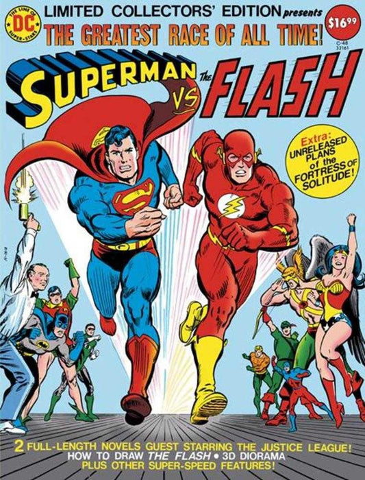 Limited Collectors Edition #48 Superman vs The Flash Facsimile Edition Cover B Carmine Infantino Jose Luis Garcia-Lopez & Bob Ok