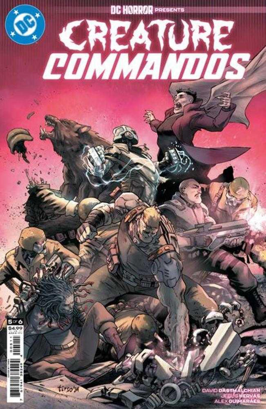 DC Horror Presents Creature Commandos #5 (Of 6) Cover A Tirso (Mature)