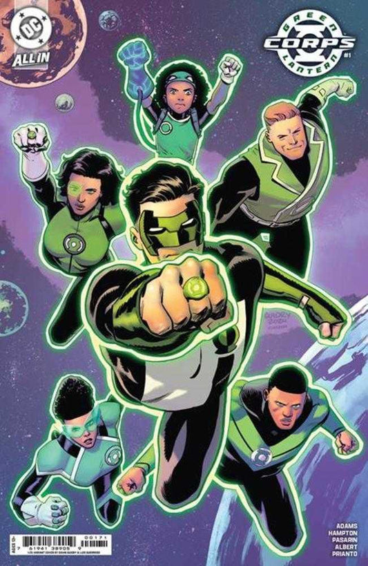 Green Lantern Corps #1 Cover G - 1 in 25 Gavin Guidry Card Stock Variant
