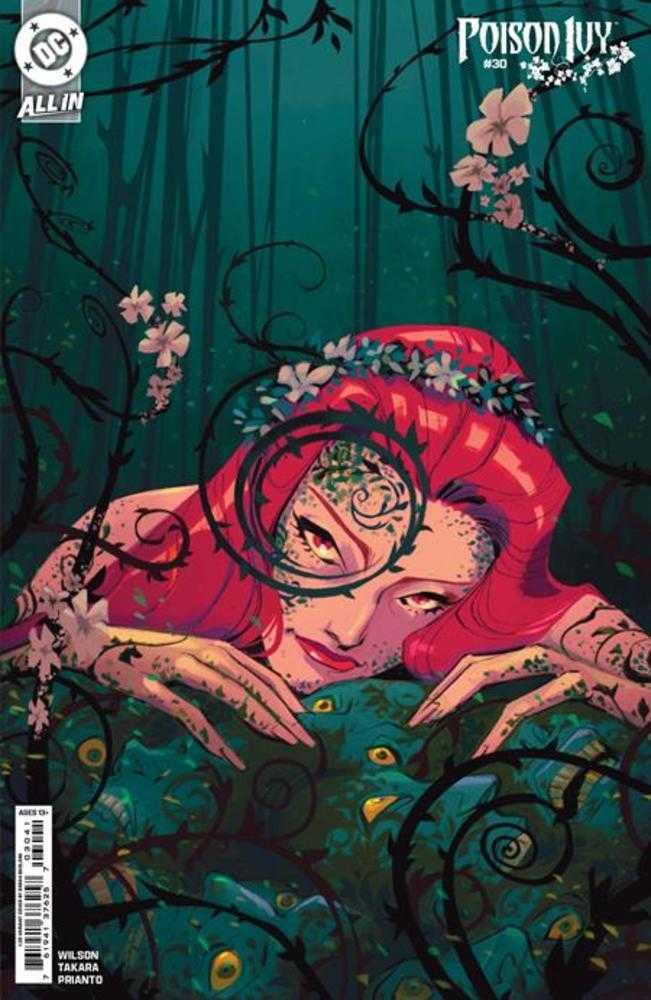 Poison Ivy #30 Cover F 1 in 25 - Sarah Baslaim Card Stock Variant