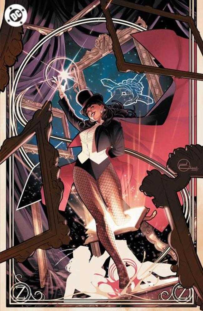 Zatanna #1 (Of 6) - Cover J 1 in 50 Jamal Campbell Frames Card Stock Variant