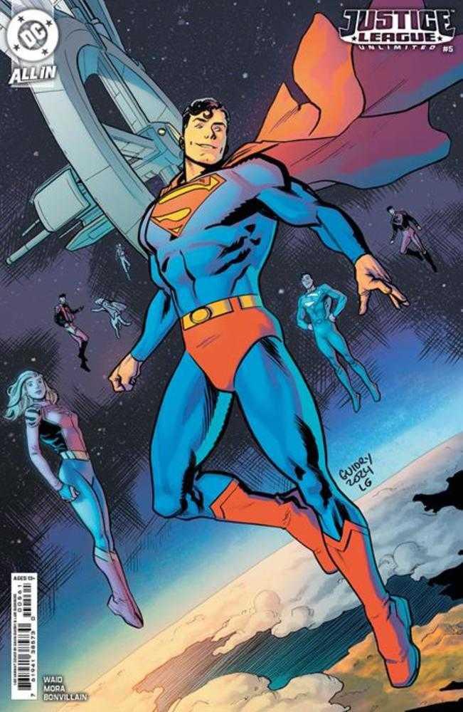 Justice League Unlimited #5 Cover G 1 in 50 Gavin Guidry Card Stock Variant
