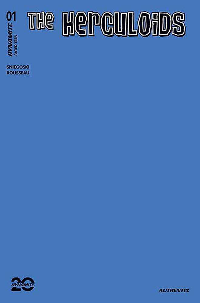 Herculoids #1 Cover Zb Foc Blue Blank Authentix