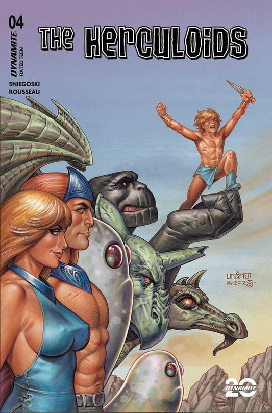 Herculoids #4 Cover B Linsner